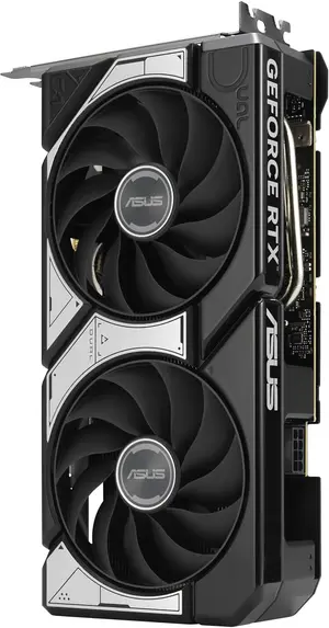 ASUS Dual GeForce RTX 5060 Ti 8GB GDDR7 OC Edition Graphics Card, NVIDIA, Desktop (PCIe 5.0, DLSS 4, HDMI 2.1b, DisplayPort 2.1b, 2.5-Slot, Axial-tech Fan, 0dB Technology)
