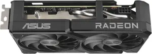 ASUS Dual AMD Radeon™ RX 9060 XT 16GB GDDR6 Graphics Card, (PCIe 5.0, HDMI 2.1b, DisplayPort 2.1a, 2.5-Slot Design, Axial-tech Fan Design, 0dB Technology)