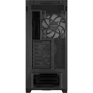 ASUS TUF Gaming GT302 ARGB ATX Mid-Tower PC Case, 4x140mm ARGB Fans, Interchangeable Tempered Glass or Mesh Side Panels - Black