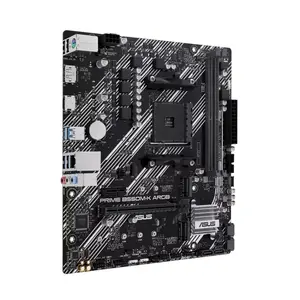 Asus Prime B550M-K ARGB AMD AM4 DDR4 MicroATX Motherboard | Dual M.2 Slots, PCIe 4.0, Realtek 1Gb Ethernet