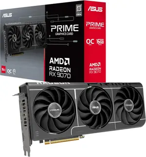 ASUS Prime AMD Radeon™ RX 9070 16GB GDDR6 OC Edition Graphics Card