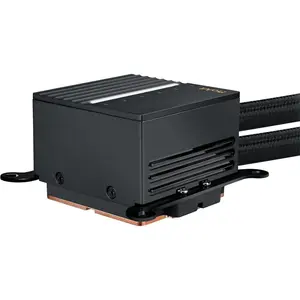 ASUS ProArt LC 420 AIO Liquid Cooler | 420mm Thick Radiator, Illuminated System Status Meter, Three Noctua NF-A14 Industrial PPC-2000 PWM 140mm Radiator Fans
