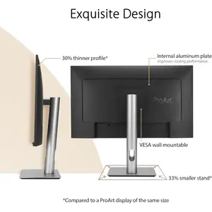 ASUS ProArt Display PA279CRV 27-inch IPS 4K UHD Professional Monitor – 99% DCI-P3, 99% Adobe RGB, Color Accuracy ΔE < 2, Calman Verified, USB-C PD 96W, VESA DisplayHDR 400, VESA MediaSync, Ergonomic Stand, Green Sustainability