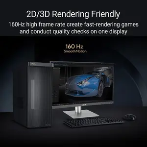 ASUS ProArt Display PA27UCGE 27-inch, 4K UHD IPS 160Hz 600 Nits Professional Monitor – 98% DCI-P3, Delta E<1 color accuracy, 160Hz, Built-in Motorized Colorimeter, HDR-10, HLG, Auto KVM, LuxPixel™ AGLR, Light Sync