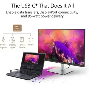 ASUS ProArt Display PA329CRV 32-inch, IPS, 4K UHD Professional Monitor – 98% DCI-P3, Color Accuracy ΔE < 2, Calman Verified, USB-C PD 96W, VESA DisplayHDR 400, VESA MediaSync, Ergonomic Stand