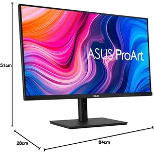 ASUS ProArt Display PA329CV 32-inch, IPS, 4K UHD Professional Monitor – 100% sRGB, 100% Rec.709, Color Accuracy ΔE < 2, USB-C, HDR-400, C-clamp, Ergonomic Stand