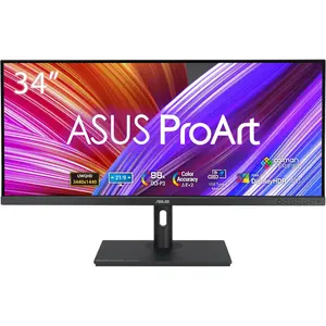ASUS ProArt Display PA348CGV 34-Inch IPS UWQHD 120Hz Professional Monitor – Color Accuracy ΔE < 2, Calman Verified, 98% DCI-P3, USB-C, FreeSync Premium Pro, Ergonomic Stand