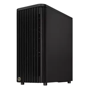 ASUS ProArt PA401 Wood Edition ATX PC Case Metal Panel, 2x 160mm Pre-Installed Fans, Wooden Front Panel