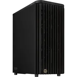 ASUS ProArt PA401 Wood Edition ATX PC Case Metal Panel, 2x 160mm Pre-Installed Fans, Wooden Front Panel