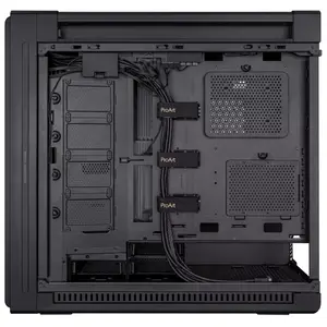 ASUS ProArt PA602 E-ATX Full-Tower PC Case, Pre-Installed 1x 140mm and 2x 200mm Fans, Front Panel IR Dust Indicator, Power Lock Latch