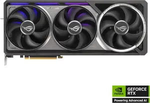 ASUS ROG Astral GeForce RTX 5080 OC Edition Graphics Card, PCIe® 5.0, 16GB GDDR7, HDMI®/DP 2.1, 3.8-Slot, 4-Fan Design, Axial-tech Fans, Patented Vapor Chamber, Phase-Change GPU Thermal Pad