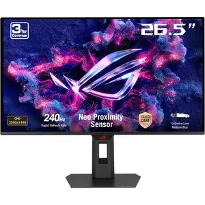 Asus ROG Strix OLED XG27AQDMES 26.5" 1440p QD-OLED, 240 Hz Gaming Monitor ― 0.03ms Response Time, Neo Proximity Sensor, ASUS OLED Care Pro, ELMB, G-SYNC® compatible, 99% DCI-P3