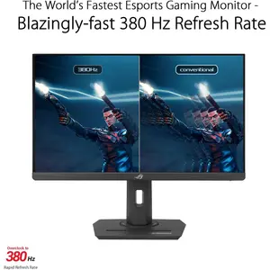 Asus ROG Strix XG259QNS eSports Gaming Monitor — 24.5 Inch FHD (1920 x 1080), 380 Hz (OC), Fast IPS, 1 ms GTG (0.3 ms minimum), HDR, DisplayWidget Center