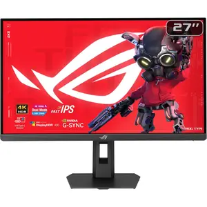 Asus ROG Strix XG27UCSR Gen2 27" Dual Mode Gaming Monitor – Dual Mode (4K 160Hz or FHD 324Hz), 0.3ms (min.), Fast IPS, ELMB Sync, USB Type-C, G-Sync compatible, DisplayWidget Center, Smart Pixel technology, HDR