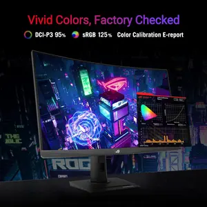 ASUS ROG Strix XG32WCMS 32” 1440P 280Hz USB-C Curved HDR400 Gaming Monitor - 1ms (GTG), Fast VA, ELMB Sync, USB Type-C,  Tripod Socket, HDR
