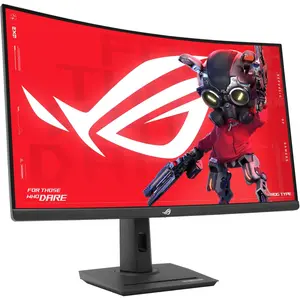 ASUS ROG Strix XG32WCMS 32” 1440P 280Hz USB-C Curved HDR400 Gaming Monitor - 1ms (GTG), Fast VA, ELMB Sync, USB Type-C,  Tripod Socket, HDR