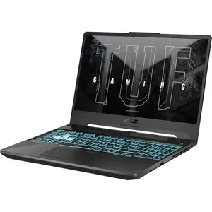 ASUS TUF Gaming A15 FA506NCG-HN338 Laptop | AMD Ryzen 7 8845HS, 16GB RAM, 512GB SSD, NVIDIA GeForce RTX 3050 4GB, 15.6" FHD IPS 144Hz Display, DOS, Graphite Black (Official Warranty)