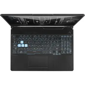 ASUS TUF Gaming A15 FA506NCQ-HN038 Laptop | AMD Ryzen 7 170, 8GB DDR5, 512GB SSD, NVIDIA GeForce RTX 3050 4GB GPU, 15.6" FHD IPS 144HZ Display, RGB Backlit KB, DOS, Graphite Black (Official Warranty)