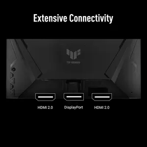ASUS TUF Gaming VG259QM5A Gaming Monitor – 24.5" FHD Fast IPS Panel, 240Hz Refresh Rate, 0.3ms Response Time, ELMB SYNC, G-SYNC® & AMD FreeSync™ Premium Compatible, 99% sRGB - Black