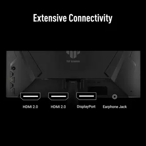 Asus TUF Gaming VG279QM5A Gaming Monitor – 27" Full HD Fast-IPS panel, 240Hz, 0.3ms, G-SYNC® compatible, AMD FreeSync™ Premium, ELMB SYNC, 99% sRGB - Black