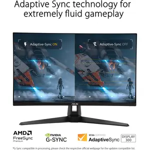 Asus TUF VG27AQM5A Gaming Monitor – 27-inch, QHD(2560x1440), 300Hz, Fast IPS, ELMB Sync, 0.3ms (GTG), Stereo speaker, 95% DCI-P3, DisplayWidget Center