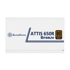 SilverStone Attis 650R Bronze 650W 80 PLUS Bronze ATX 3.1 Power Supply - White