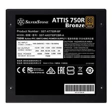 SilverStone Attis 750R Bronze 750W 80 PLUS Bronze ATX 3.1 Power Supply - Black