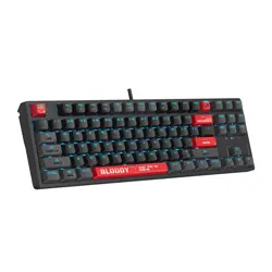 Bloody AT87 Alpha Optical Switch Mechanical Keyboard - Bloody Red