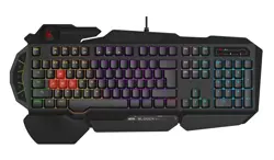 Bloody B310N Neon Gaming Keyboard - Black