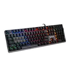 Bloody B500N Mecha-Like Switch Neon Backlit Gaming Keyboard - Black