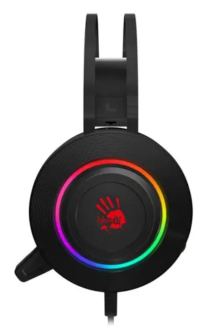 Bloody G521 Virtual 7.1 Surround Sound RGB Gaming Headset - Black