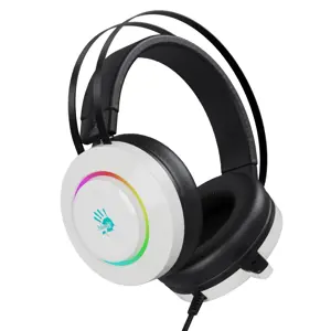 Bloody G521 Virtual 7.1 Surround Sound RGB Gaming Headset - White