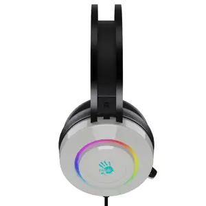 Bloody G521 Virtual 7.1 Surround Sound RGB Gaming Headset - White