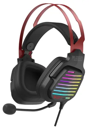 Bloody G560 7.1 Surround Sound RGB USB Gaming Headset - Sports Red