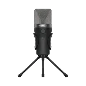 Bloody GM20 USB Gaming Microphone - High-Definition Microphone - Cardioid Pickup Pattern - Built-in Pop Filter