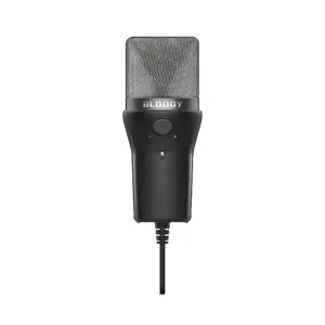 Bloody GM20 USB Gaming Microphone - High-Definition Microphone - Cardioid Pickup Pattern - Built-in Pop Filter