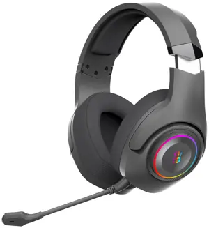Bloody GR270 Gaming Wireless Headset - Bluetooth v5.2 + 2.4GHz, 7.1 Virtual Surround Sound - Black