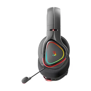 Bloody MR720 RGB Gaming Wireless Headset | Bluetooth + 2.4G Wireless + 3.5mm Wired - Black