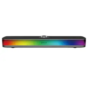 Bloody S10 Bluetooth RGB Gaming Soundbar | Bluetooth V5.3, USB Wired and 5W*2 - Black