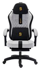 Boost Surge Pro Fabric Gaming Chair - Black/Grey
