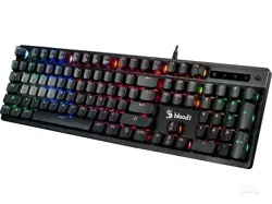 Bloody B500N Mecha-Like Switch Neon Backlit Gaming Keyboard - Black