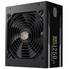 Cooler Master MWE Gold 1250 V2 80 PLUS Gold Fully Modular ATX 3.0 Power Supply