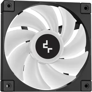 DeepCool LD240 Digital 240mm ARGB AIO Liquid Cooler, Multiline LED Digital Display, Real-Time CPU Status, 2x 120mm FD12 ARGB Fans, 2400 RPM Fan Speed - Black