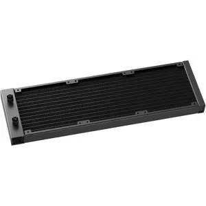 DeepCool SPARTACUS 360 AIO Liquid CPU Cooler, 3.4" 480x480 LCD Display, 6th Gen Pump, ARGB Silent Ring Fans - Black