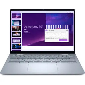 Dell 14 Plus DB04250 2 in 1 Laptop | Intel Core Ultra 9 288V, 32GB DDR5, 1TB SSD, 14" 2K X360 Touchscreen Display, Backlit KB, Fingerprint Reader, Windows 11 Home, Ice Blue