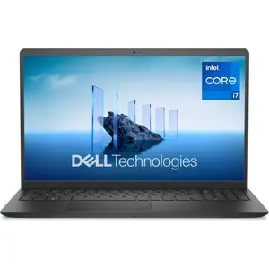 Dell 15 DC15250 Laptop | Intel Core i7-1355U, 16GB RAM, 512GB SSD, 15.6" FHD Display, Windows 11, Carbon Black