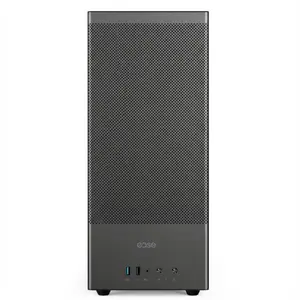 Ease EC120 Mesh & Tempered Glass Mid Tower ATX Case, 3 ARGB Fans Pre-Installed