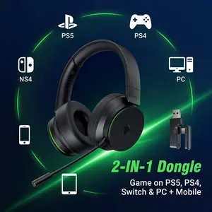 EasySMX E01 Multi-Mode Wireless Gaming Headset - Black