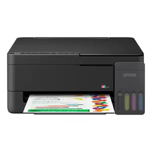 Epson EcoTank L3350 A4 Wi-Fi All-in-One Ink Tank Color Printer, Scanner, Copier, 5760x1440dpi Print Resolution, Up to 7500 Prints Composite Ink Bottles Yield~ (Official Warranty)