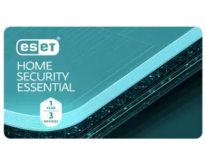 ESET Home Security Essential Antivirus - 3 Device - 1 Year